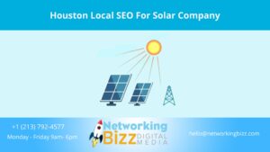 Houston Local SEO For Solar Company