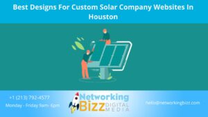 Best Designs For Custom Solar Company Websites In Houston 